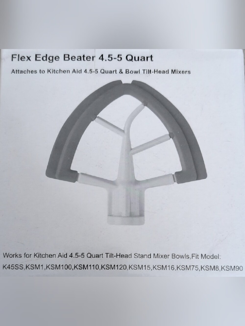BRAND NEW - Flex Edge Beater 4.5-5 Quart